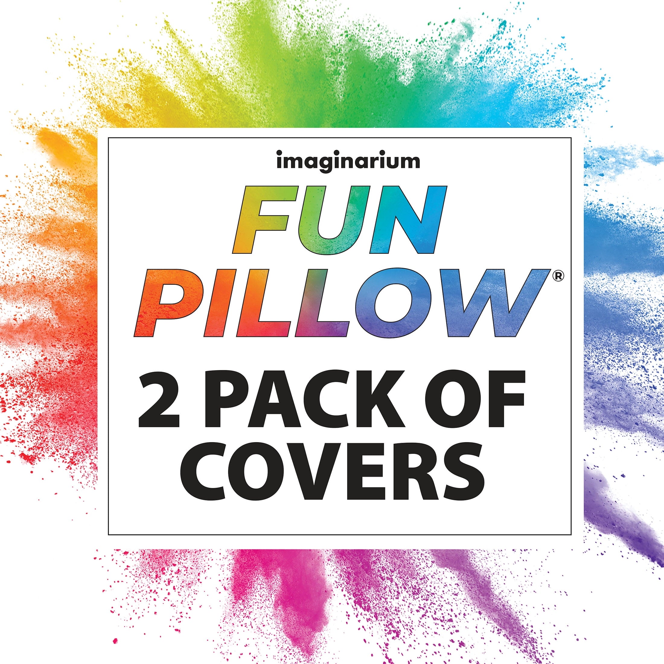 Fun Pillow® Cool-to-The-Touch Pillowcase, Standard/Queen, Cosmic Blue, 2 Pack  (Pillows Not Included)