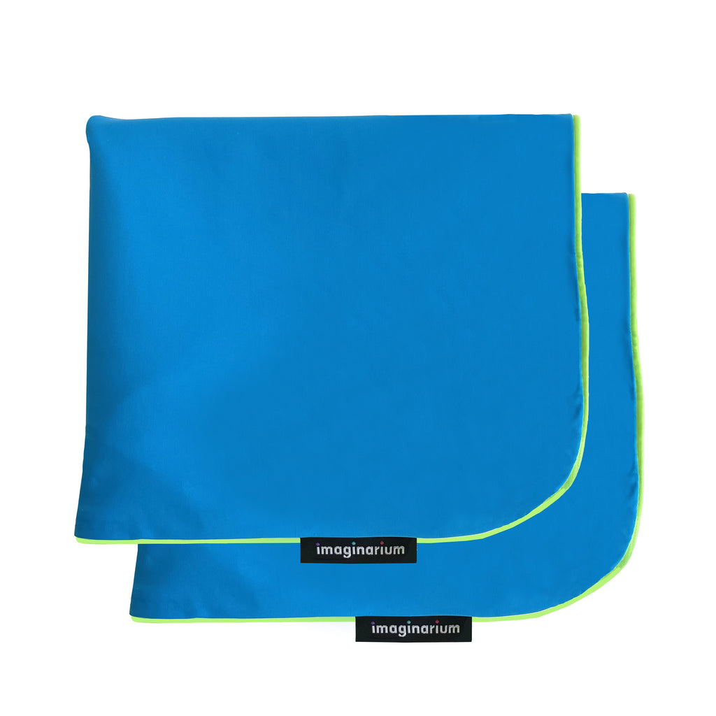 Fun Pillow® Cool-to-The-Touch Pillowcase, Standard/Queen, Cosmic Blue, 2 Pack  (Pillows Not Included)