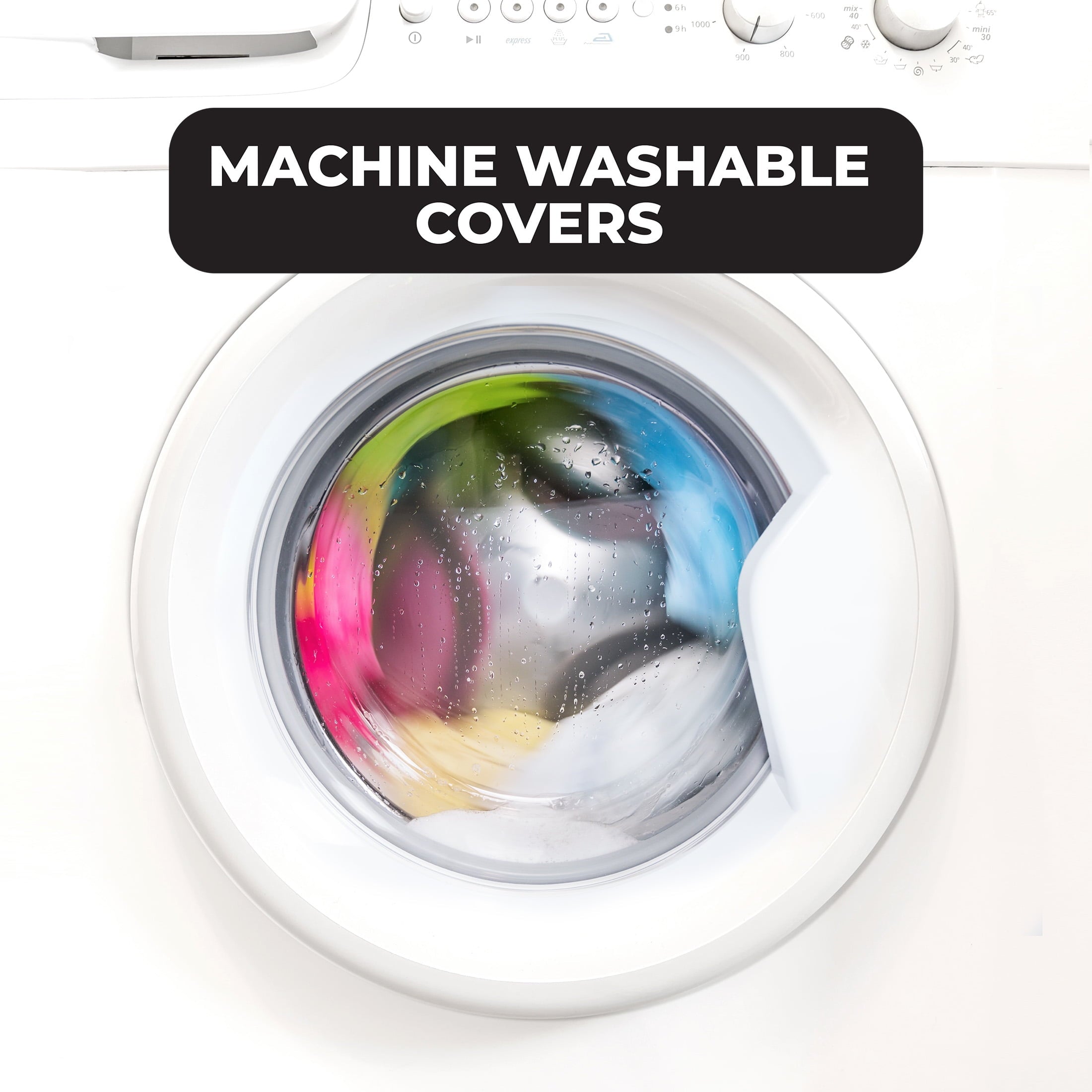 Fun Pillow® Cool-to-The-Touch Pillowcase, Standard/Queen, Cosmic Blue, 2 Pack  (Pillows Not Included)